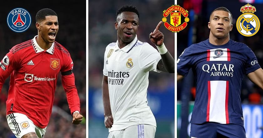 Mbappe, Vinicius Jr và Rashford có thể đổi chỗ cho nhau và tạo nên domino chuyển nhượng hè 2024