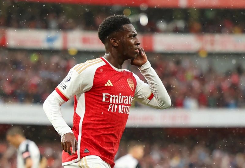 Nketiah thi đấu thiếu ổn định tại Arsenal