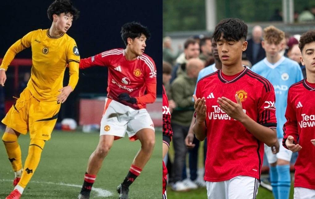 Tài năng trẻ sáng giá liên tục được trọng dụng trong màu áo U18 MU